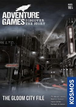ADVENTURE GAMES -  THE GLOOM CITY FILE (ANGLAIS)